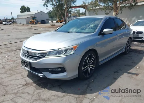2017 Honda Accord Sport z USA, uszkodzony, nr VIN 1HGCR2F59HA071335